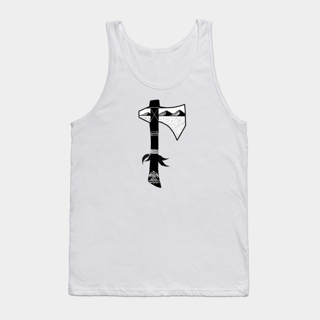 Tomahawk Tank Top by jy ink